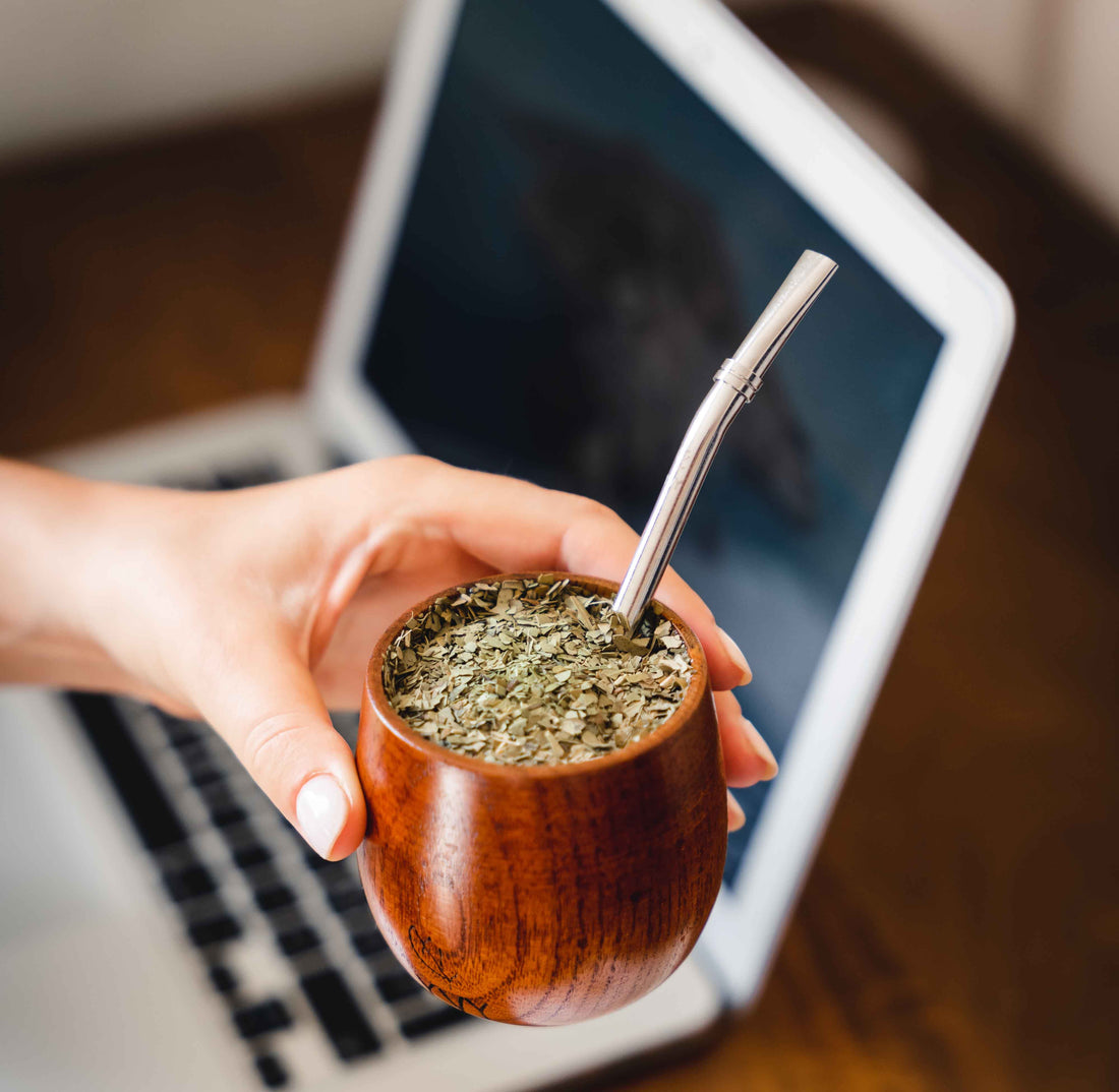 calebasse maté en bois