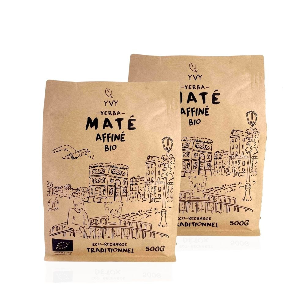 maté affiné BIO 18 mois assez doux en format 1kg moins cher de france