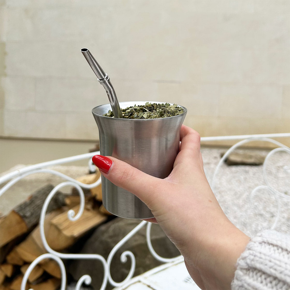 calebasse tasse inox thermos tempera yvy