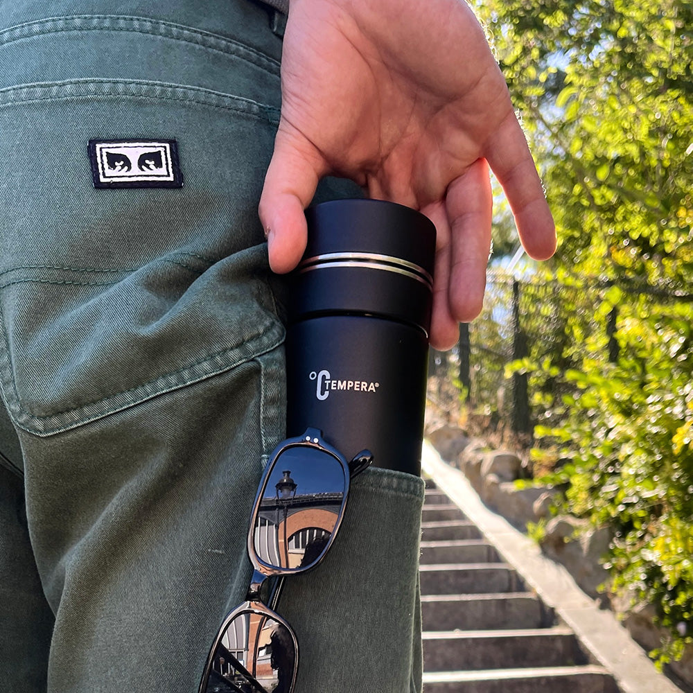 bouteille thermos infuseur à maté et thé nomade