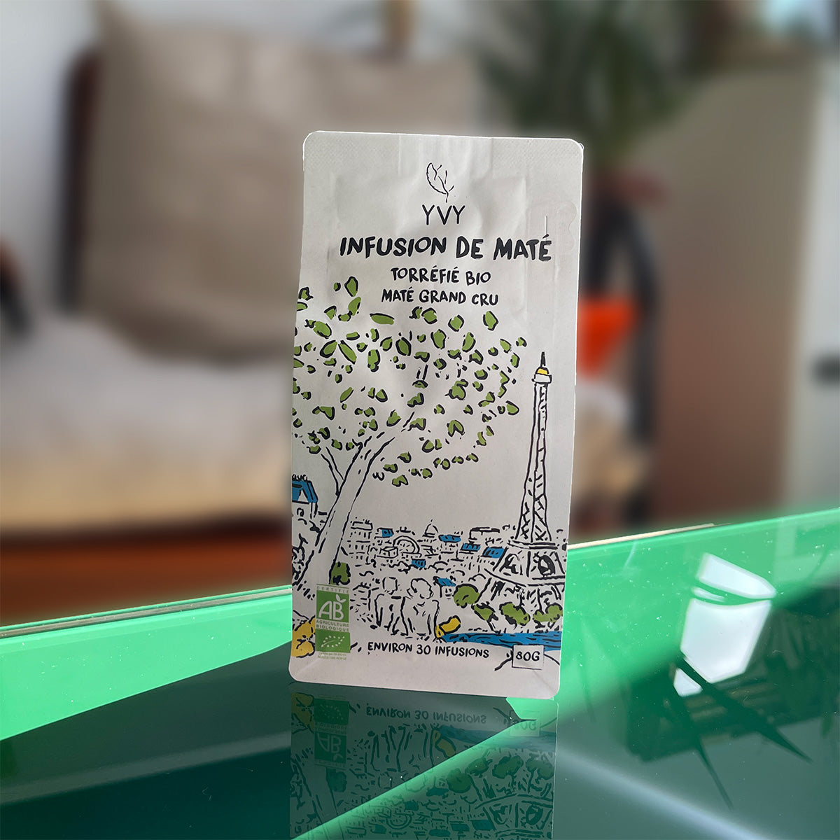 thé infusion maté torréfié bio yvy