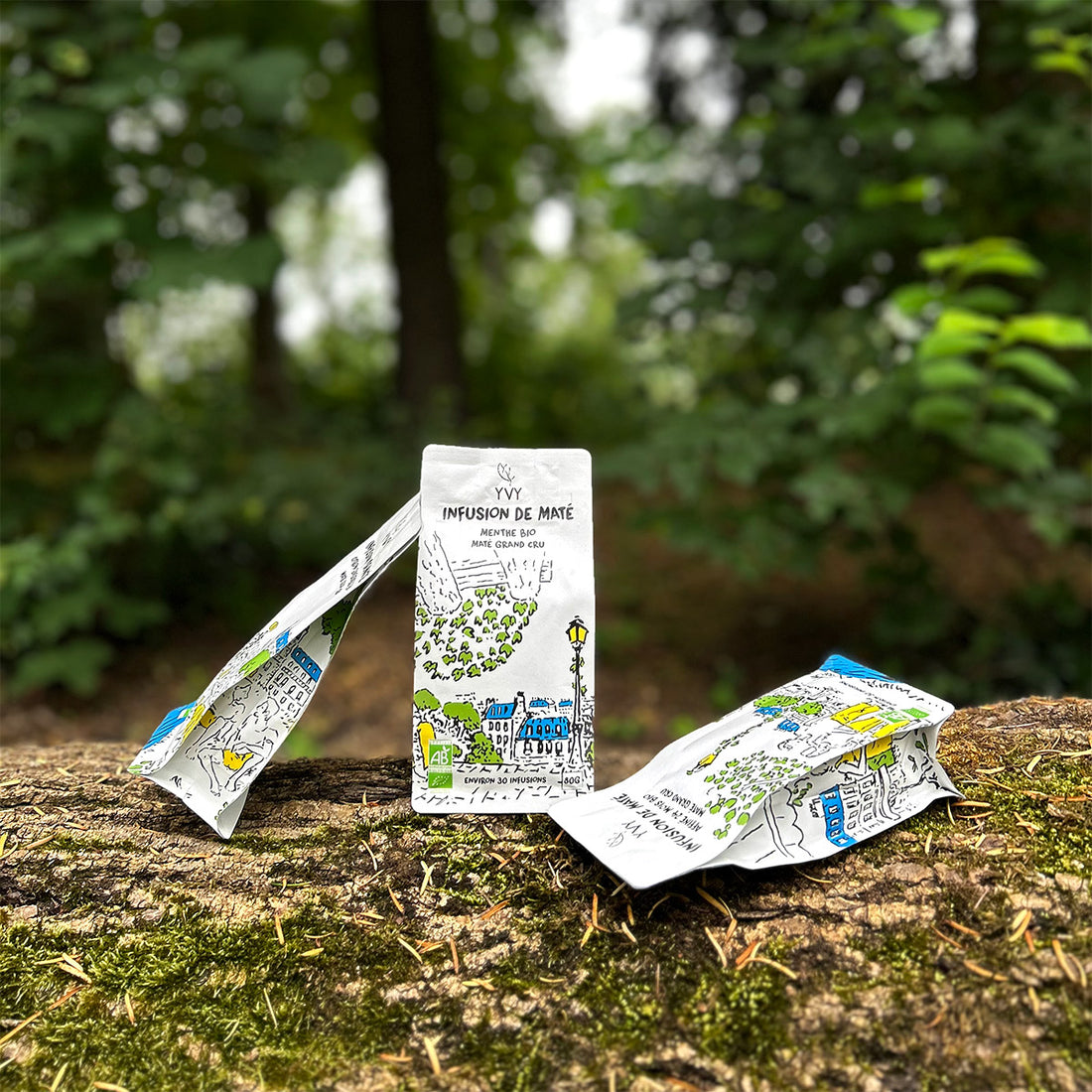 thé maté infusion yerba maté menthe douce grand cru