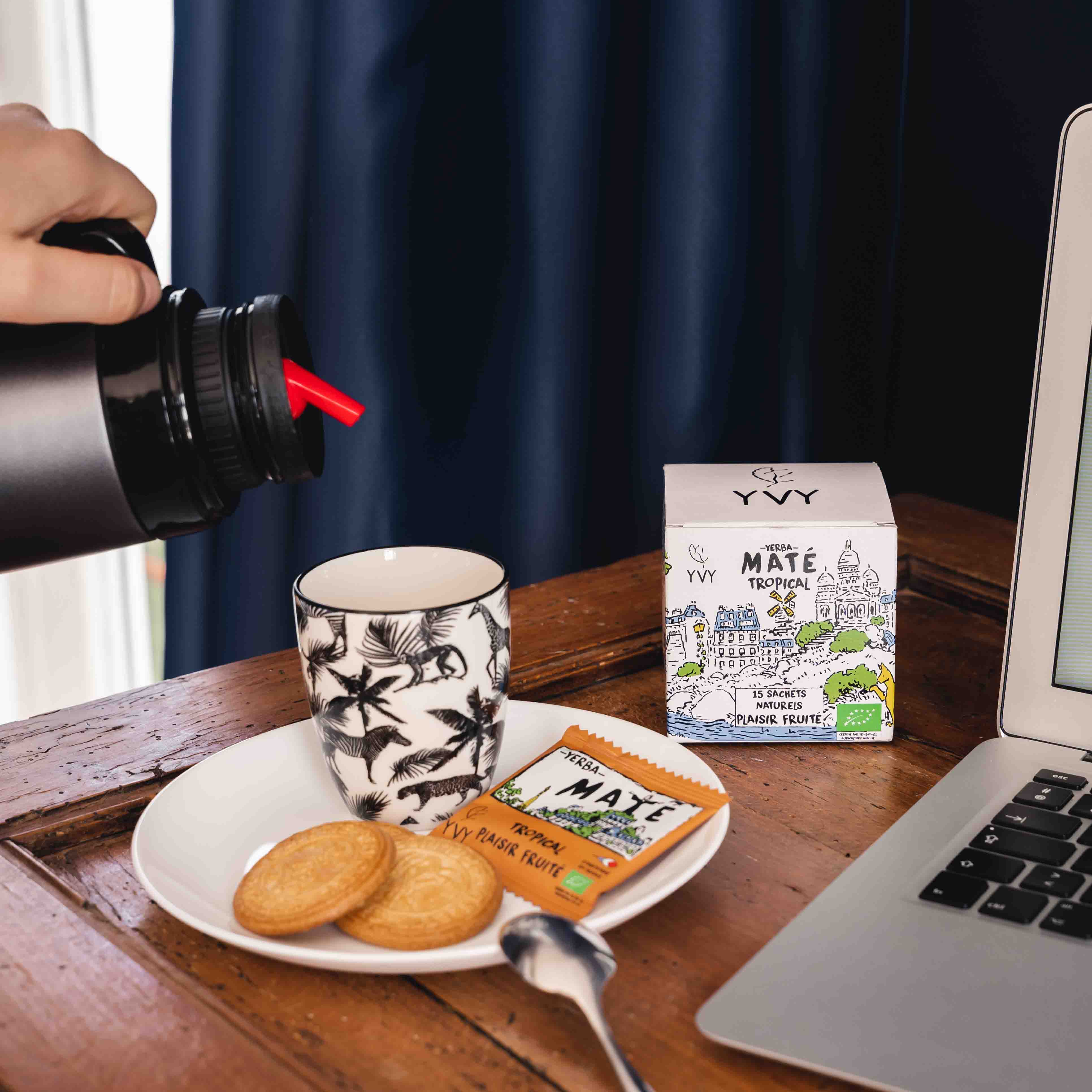 maté tropical bio sachet thé yerba maté 