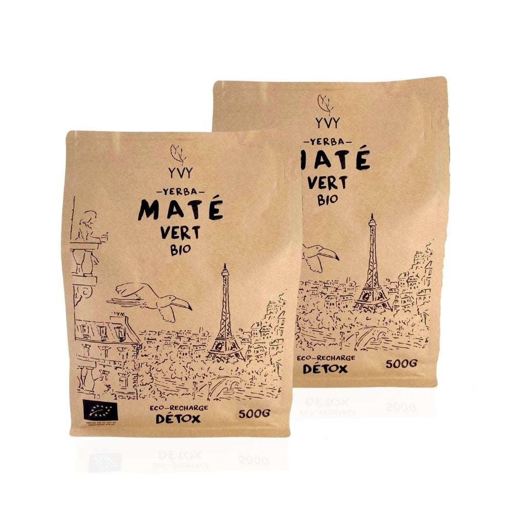 maté vert original gout doux sans amertume proche du thé meilleur prix au kilo de france yvy maté