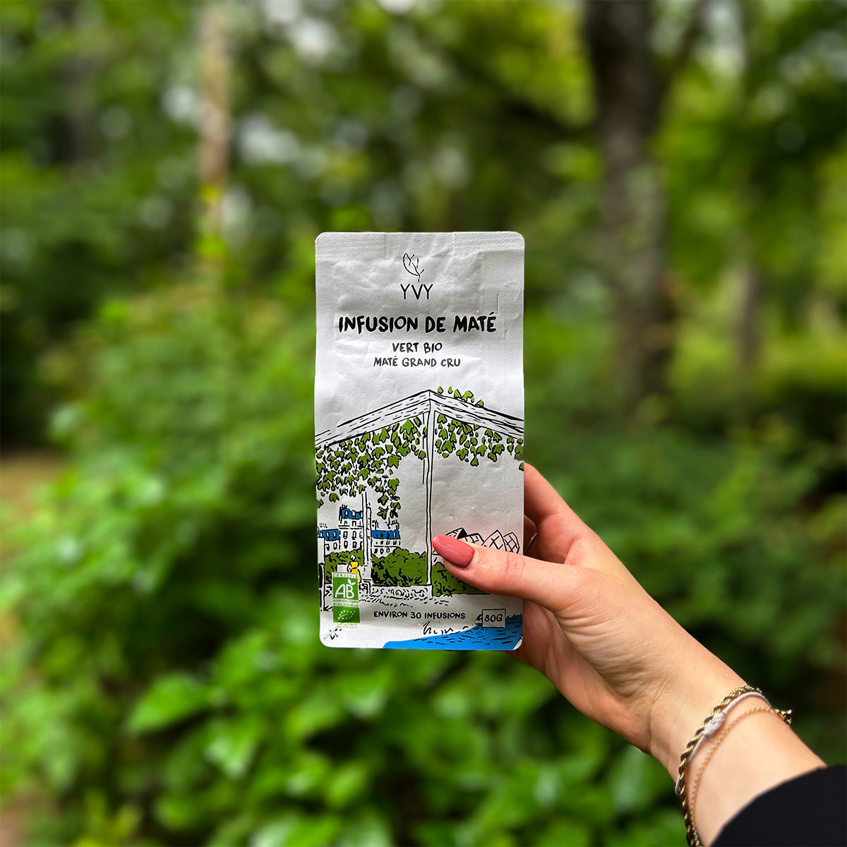 thé maté vert infusion bio yvy