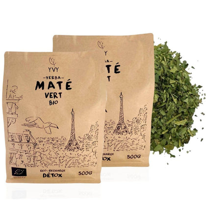 yerba maté vert original doux énergisant format 1kg
