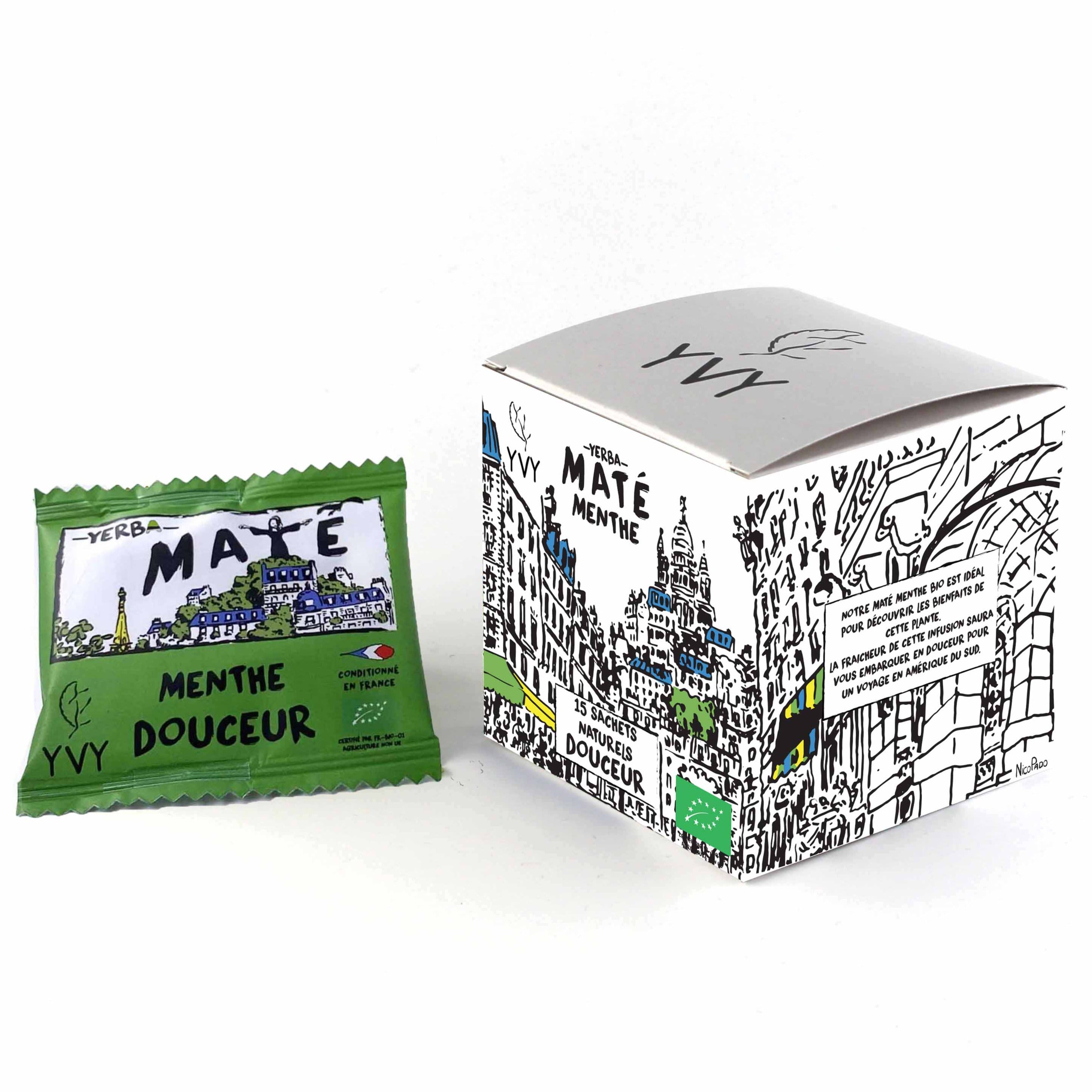 maté menthe sachet bio