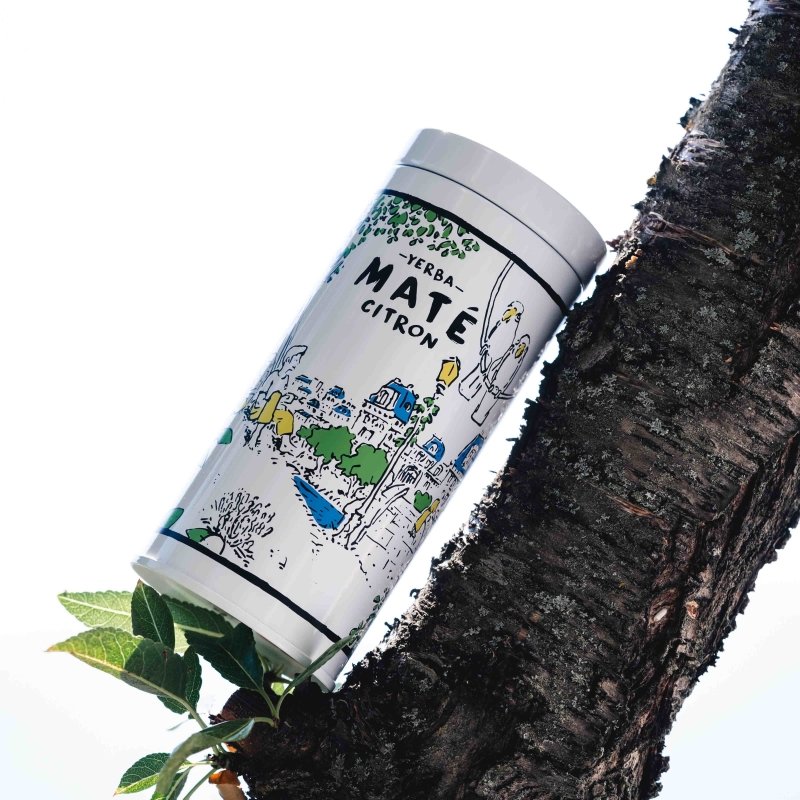 boite fer blanc maté citron bio