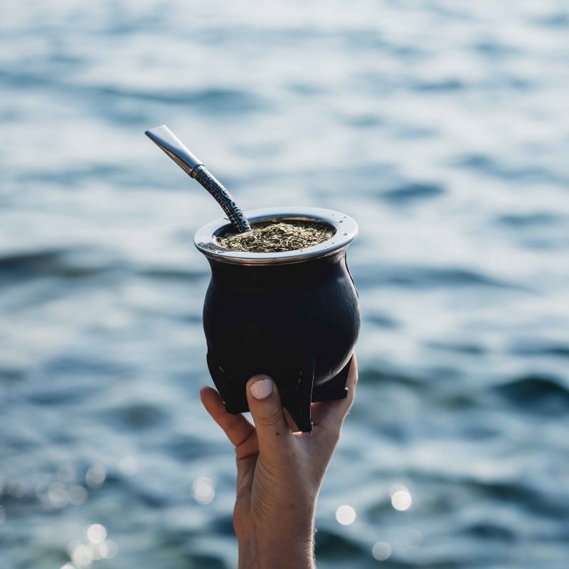 calebasse mate camionero alpaca ceramique yvy mate