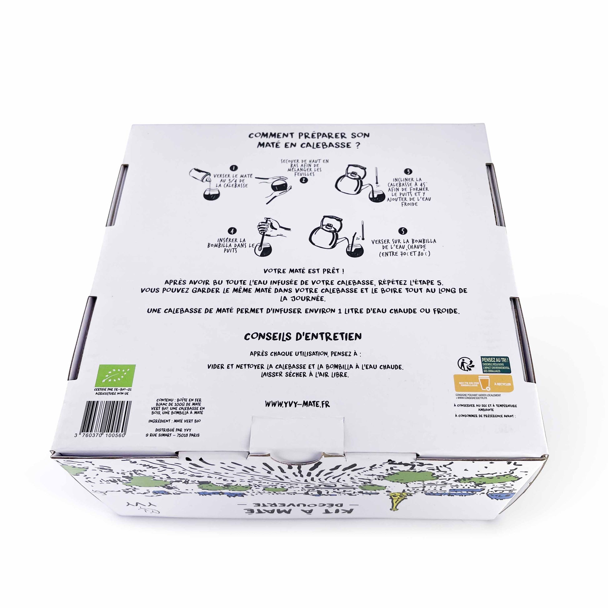 kit maté cadeau conseil de préparation