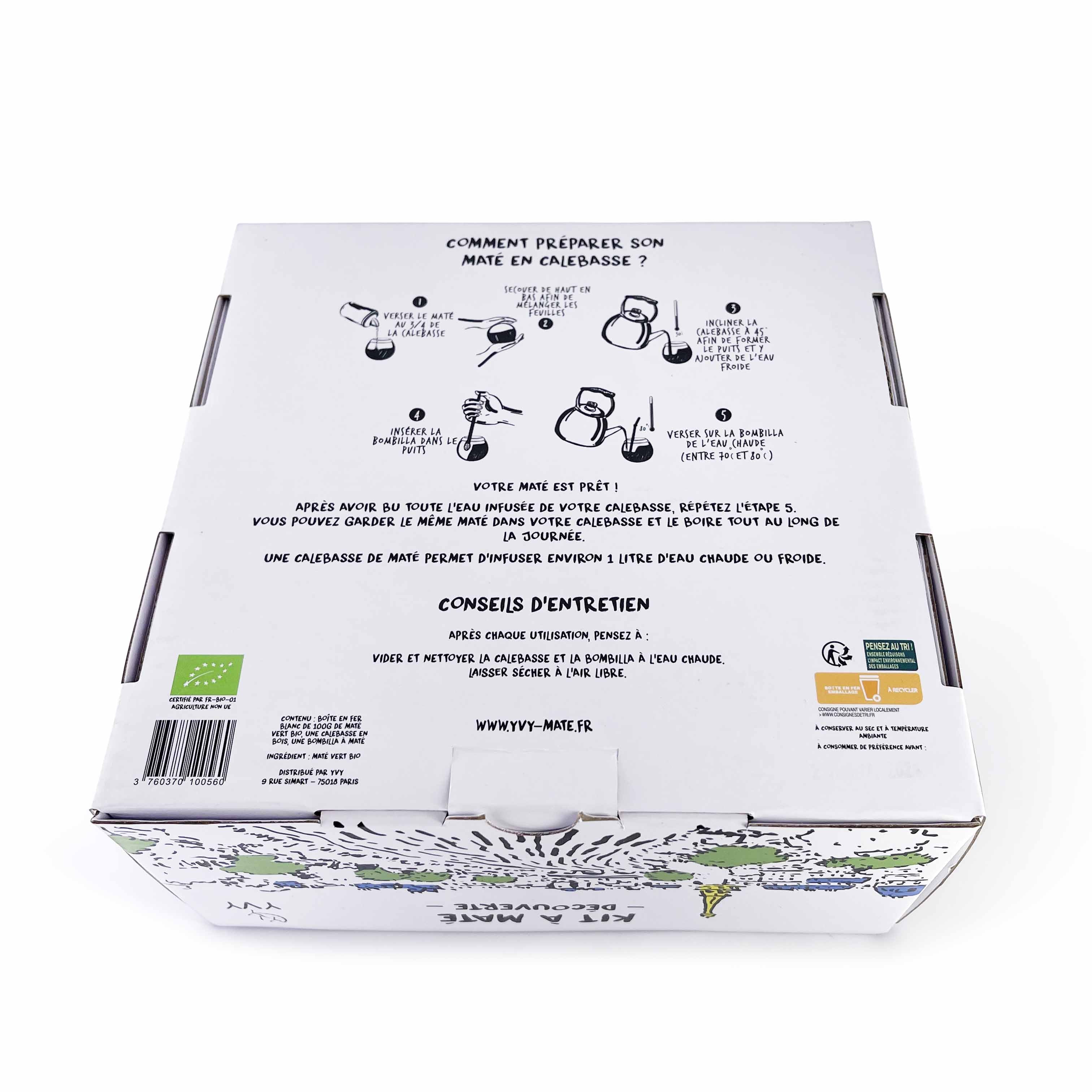 kit maté cadeau conseil de préparation