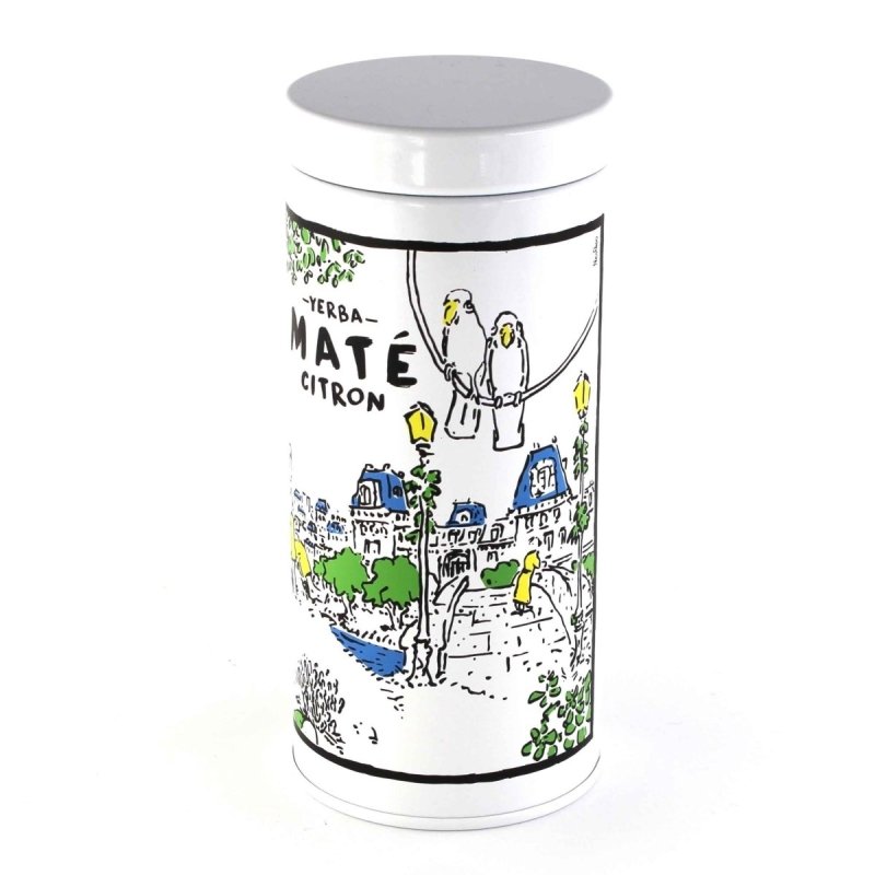 mate boite fer yerba maté bio citron yvy mate