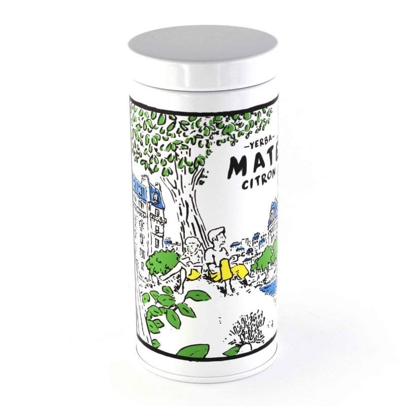 maté boite fer yerba mate bio citron yvy mate
