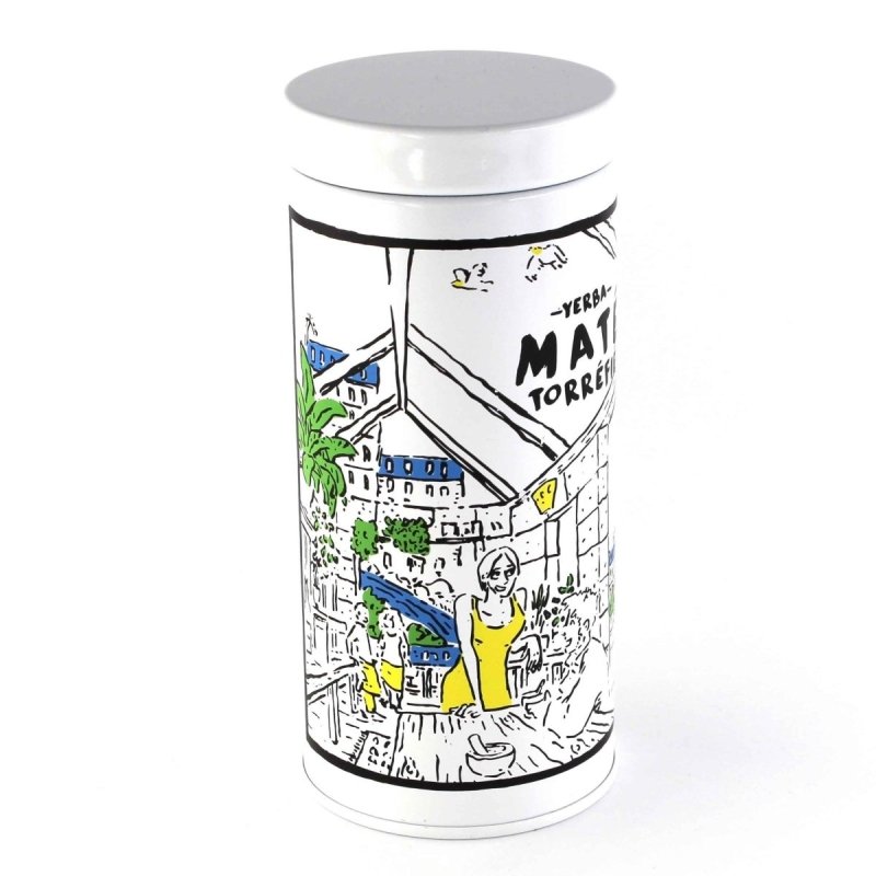 maté boite fer 100g yerba mate bio torrefie yvy mate
