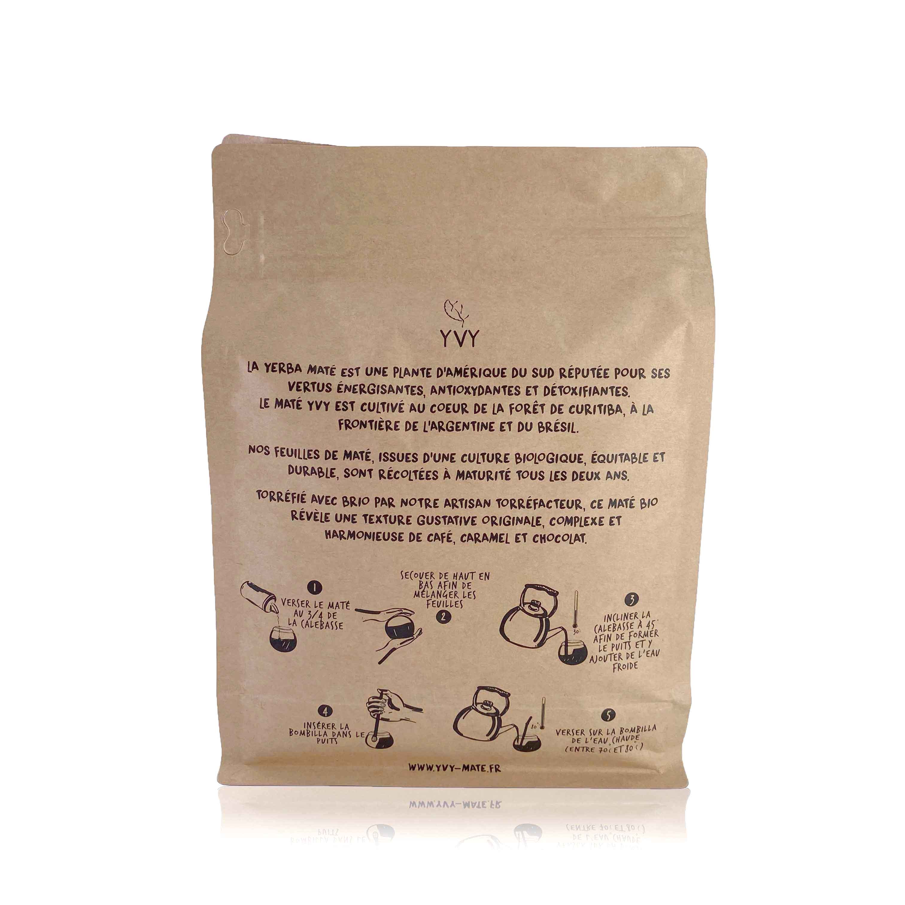 maté bio torréfié yvymaté